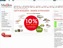 Tablet Screenshot of masslos.de